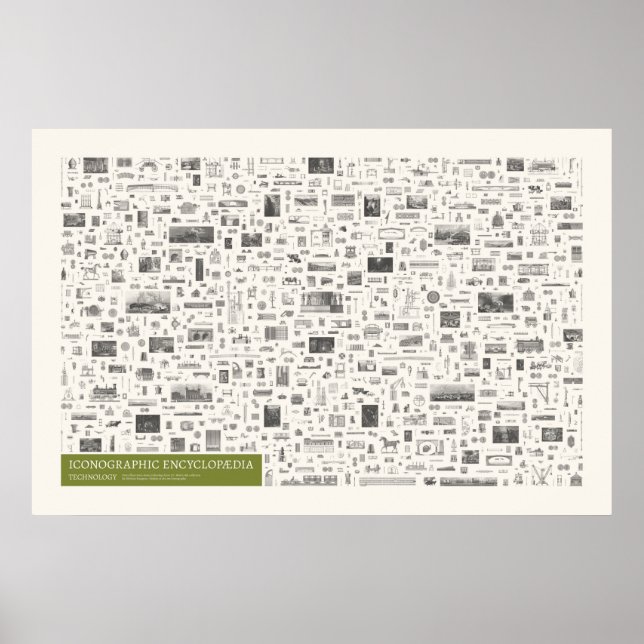 Affiche Iconographie - Technologie (Devant)