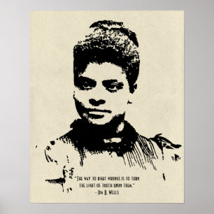 Affiche Ida B Wells Light Light Truth Cote
