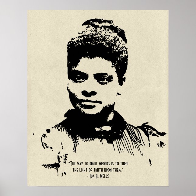 Affiche Ida B Wells Light Light Truth Cote (Devant)