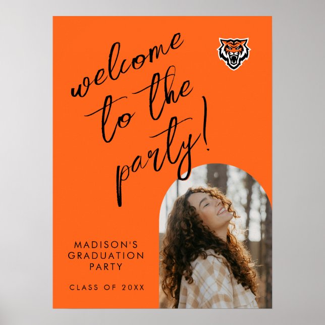Affiche Idaho State University Bengals Spirit Design (Devant)