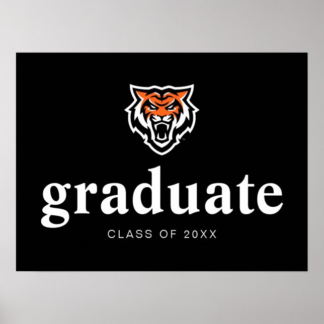 Affiche Idaho State University Bengals Spirit Design (Devant)