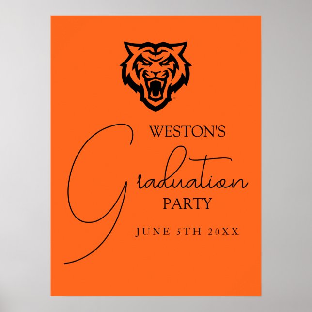 Affiche Idaho State University Bengals Spirit Design (Devant)