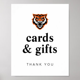 Affiche Idaho State University Bengals Spirit Design
