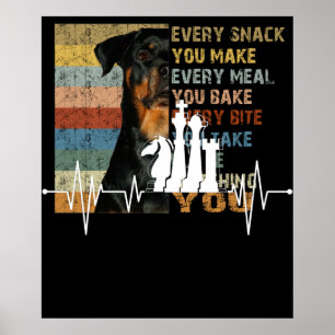 Affiche Idée cadeau du joueur d'échecs pièces d'échecs bat