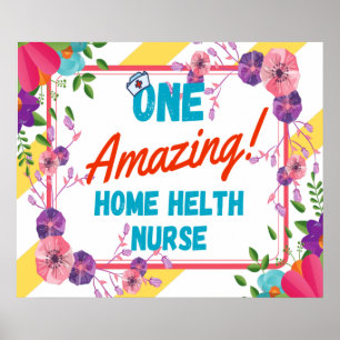Affiche Idée de cadeau d'appréciation pour infirmière à do