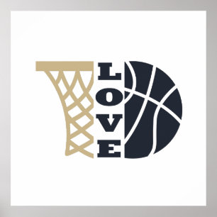 Affiche idées de cadeaux de basketball pour l'entraîneur