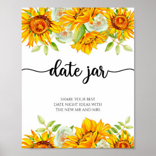 Affiche Idées de la nuit du tournesol. Jeu de la mariée du