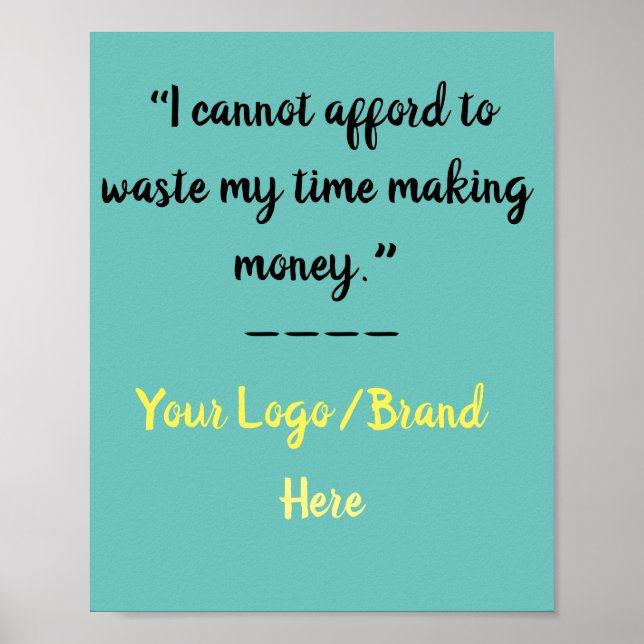 Affiche Idées de mise en page d'affiche (Devant)