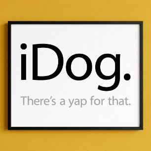 Affiche iDog - Il y a un aboiement pour ça