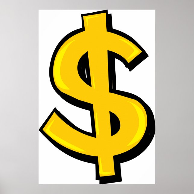 Affiche Iellow dollar (Devant)