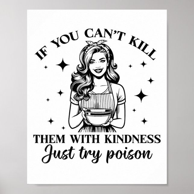 Affiche If You Can't Kill Them With Kindness Just Try Ison (Devant)