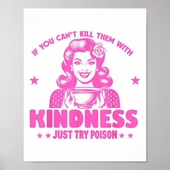 Affiche If You Can't Kill Them With Kindness Just Try Ison (Devant)