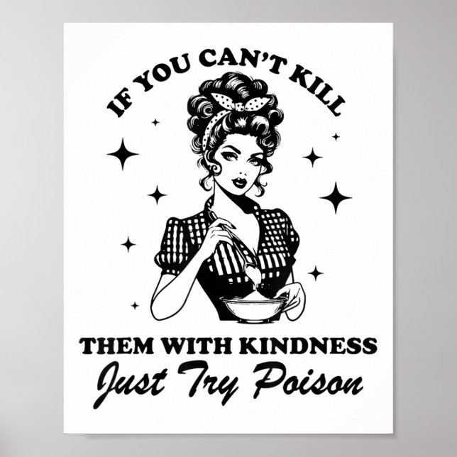 Affiche If You Can't Kill Them With Kindness Just Try Ison (Devant)