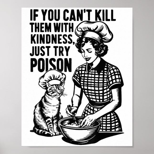 Affiche If You Can't Kill Them With Kindness Just Try Ison (Devant)