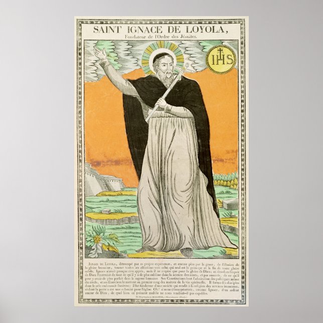 Affiche Ignace de Loyola (Devant)