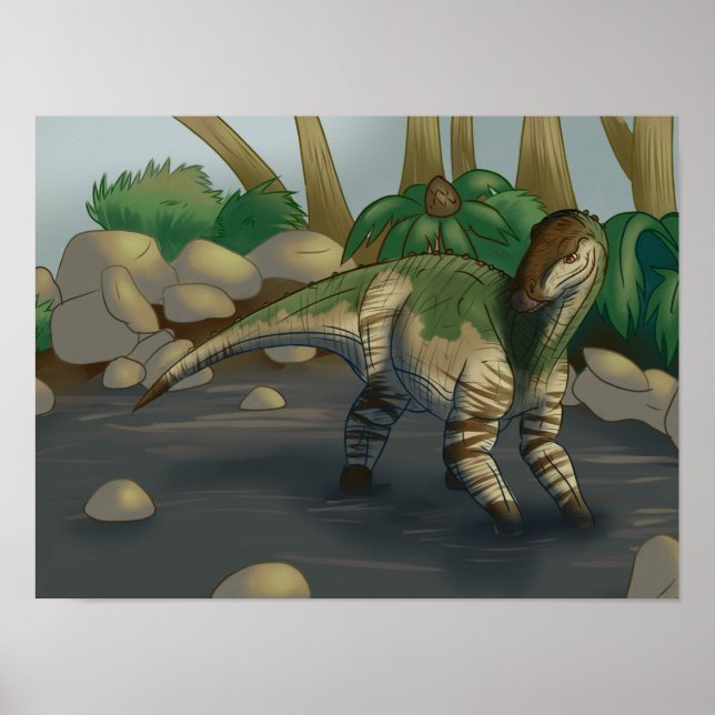 Affiche Iguanodon (Devant)