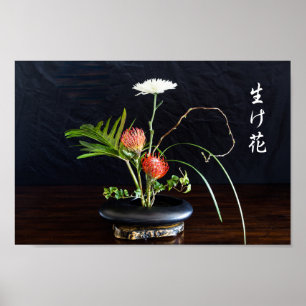 Affiche Ikebana