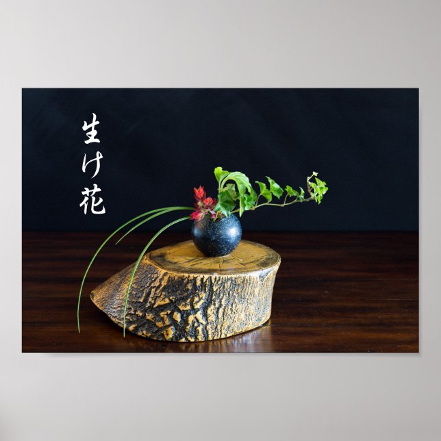 Affiche Ikebana (Devant)
