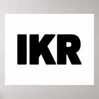 IKR | Écart de texte