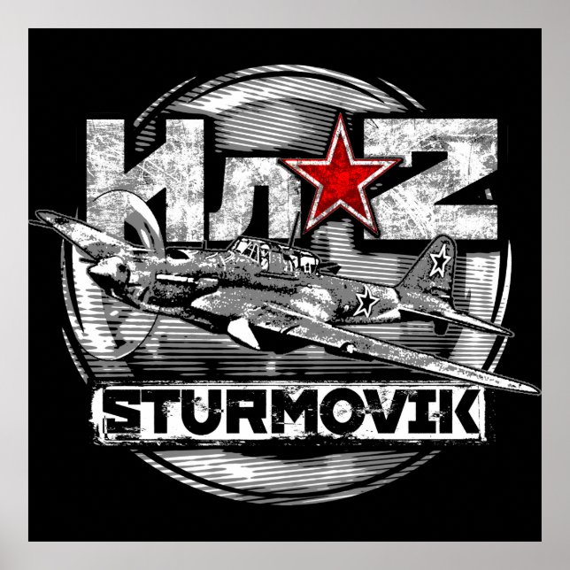 Affiche Il-2 Shturmovik (Devant)