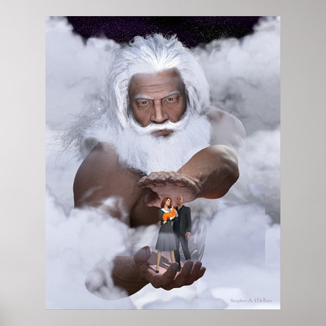 Affiche Il a le monde entier entre ses mains (Devant)