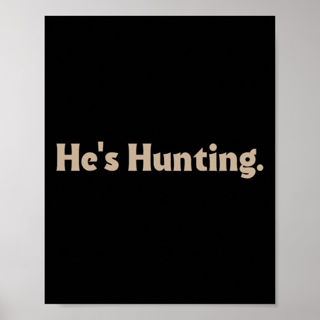 Affiche Il chasse des cadeaux drôles  (Devant)