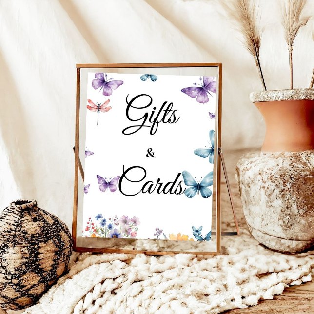 Affiche Il donne des papillons Fête des mariées Cadeaux &  (Créateur téléchargé)