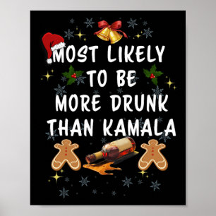 Affiche Il Est Probable Que L'Élection De Kamala Soit Plus