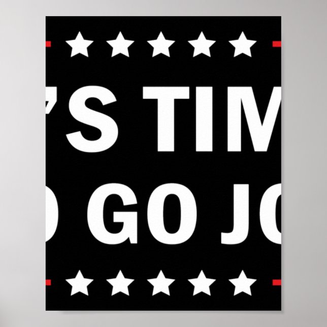 Affiche Il est temps d'aller Joe (Devant)
