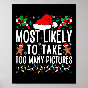 Affiche Il Est Très Probable De Prendre Trop De Photos Cor
