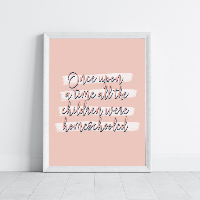 Affiche Il Était Une Fois Tous Les Enfants Étaient À La Ma (Créateur téléchargé)