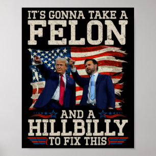 Affiche Il faudra un Hillbilly et un criminel pour fixer