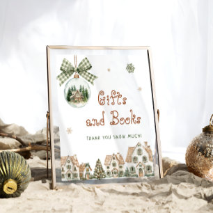 Affiche Il faut un Baby shower Village Cadeaux et livres
