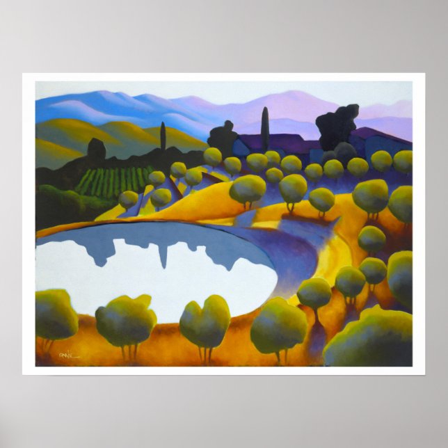 Affiche Il Laghetto sotto Bonsi (Devant)