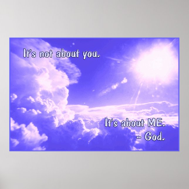 Affiche Il ne s'agit pas d'afficher l'impression (Devant)