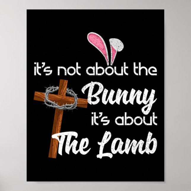 Affiche Il ne s'agit pas du lapin, il s'agit du mangeur d' (Devant)