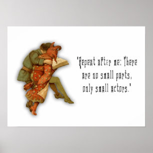 Affiche Il n'y a aucune petite pièce