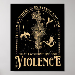 Affiche Il N'Y A Nulle Part Où Vous Pouvez Aller Quatrième