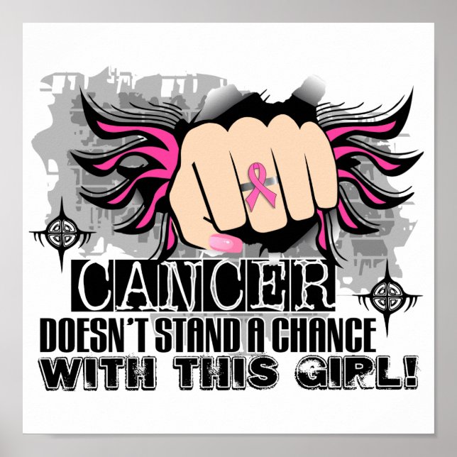 Affiche Il n'y a pas de chance que le cancer du sein (Devant)