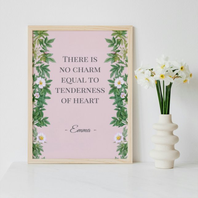 Affiche Il n'y a pas de charme égal à la tendresse du cœur (Créateur téléchargé)