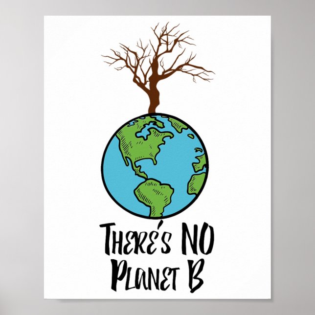 Affiche Il N'Y A Pas De Jour des terres Planète B À Part L (Devant)