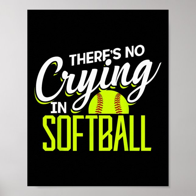 Affiche Il n'y a pas de larmes dans les entraîneurs Softll (Devant)