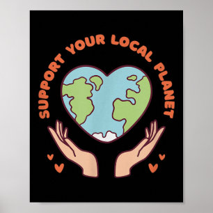Affiche Il N'Y A Pas De Plan B Environnement De Protection