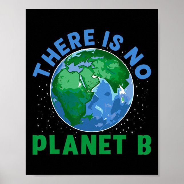 Affiche Il N'Y A Pas De Planète B (Devant)