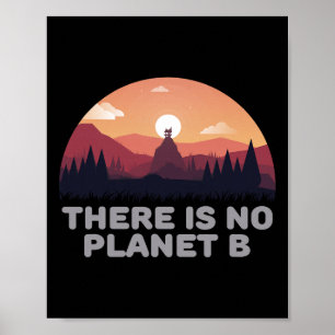 Affiche Il N'Y A Pas De Planète B, À Part L'Environnement,