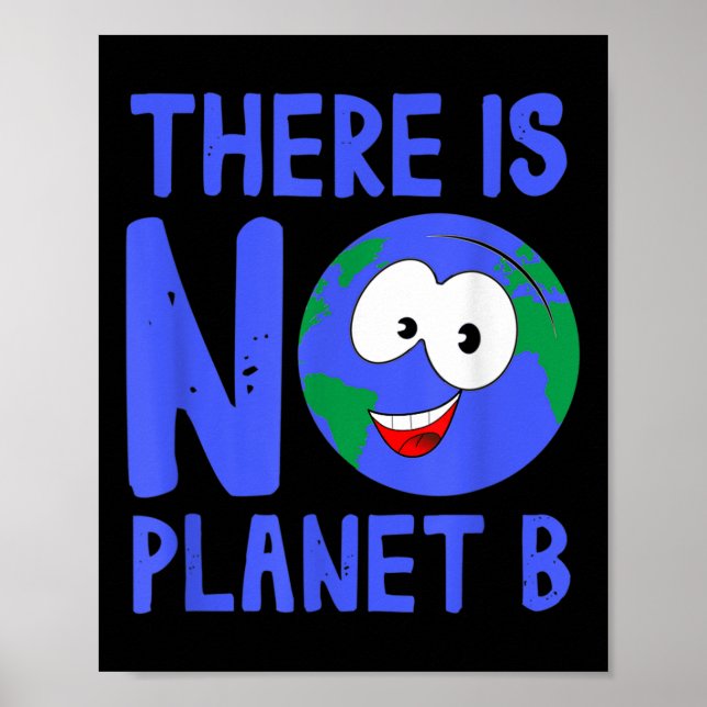 Affiche Il N'Y A Pas De Planète B I Environnement Nature (Devant)