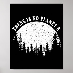 Affiche Il n'y a pas de planète B Joyeuse Journée de la Te