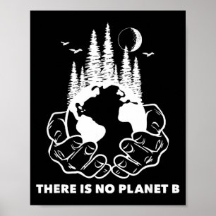 Affiche Il n'y a pas de planète B Sauvegarder l'environnem