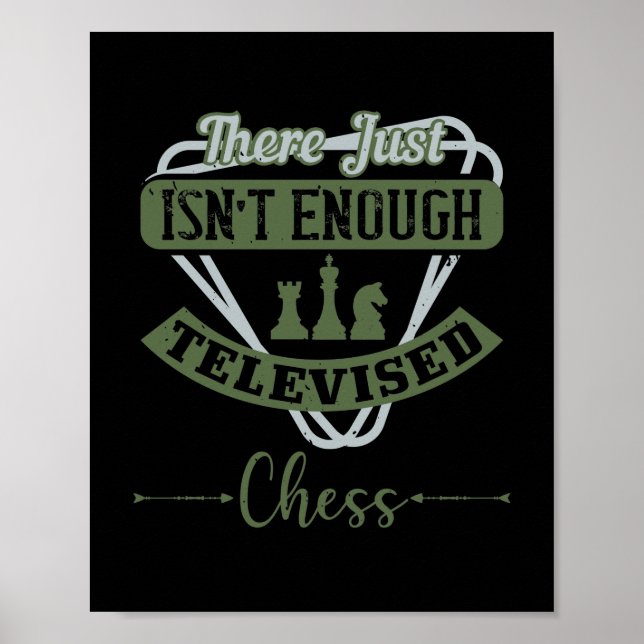 Affiche Il N'Y A Tout Simplement Pas Assez D'Échecs Télévi (Devant)