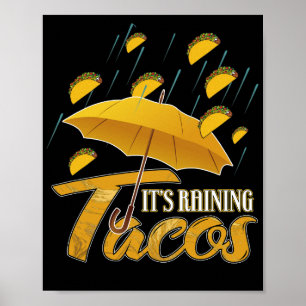 Affiche Il pleut des tacos